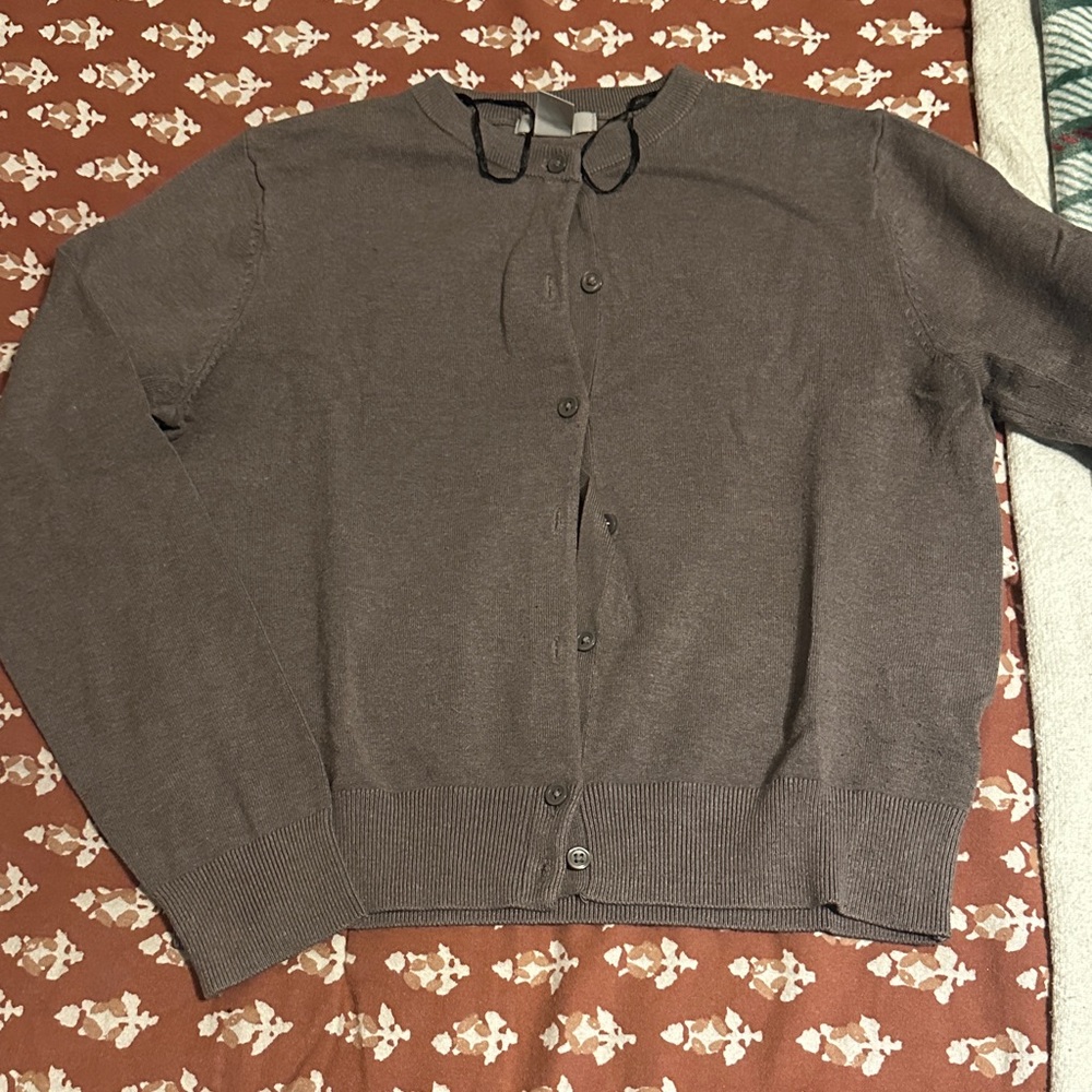 H&M Taupe Cardigan